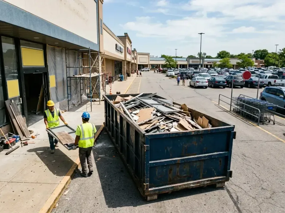 retail-store-renovation-debris-003 — frequently asked questions, Roll-off Dumpster Rentals in Parma, OH